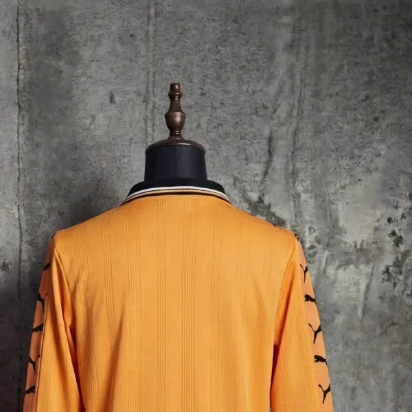 Retro Wolves 199899 Home jersey Long Sleeve Fan Version