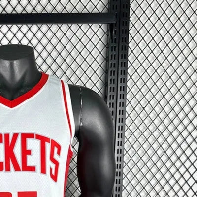 NBA Houston Rockets V-Neck White Jersey DURANT#35 S-XXL