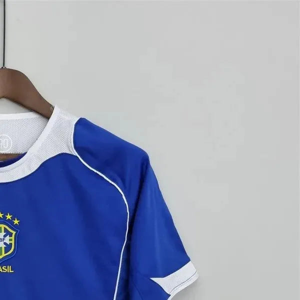 Retro 200406 Brazil away jersey Fan Version