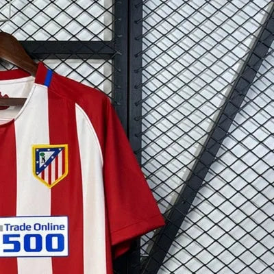 Retro Atletico Madrid 1617 home jersey Fan Version