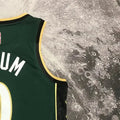 NBA Boston Celtics Round neck Deep Green Jersey Tatum#0 S-XXL