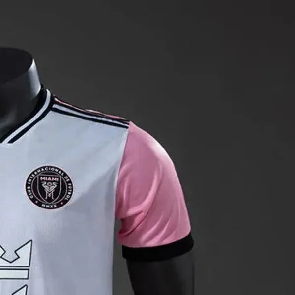 202627 Inter Miami Pink & White Jersey Player Version
