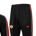 202526 Manchester United Black Long-sleeved half-pull training kit Football team kit