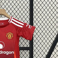 2425 kids Manchester United Home jersey Kid Kits Size 16-28