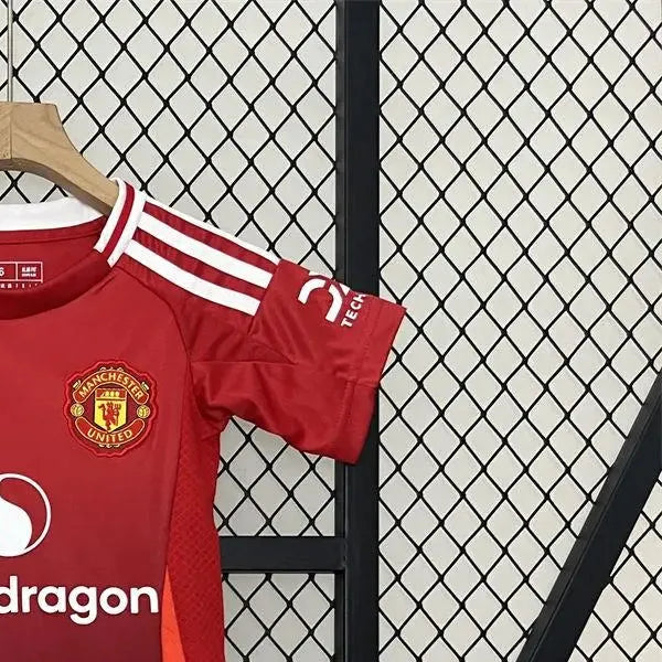2425 kids Manchester United Home jersey Kid Kits Size 16-28