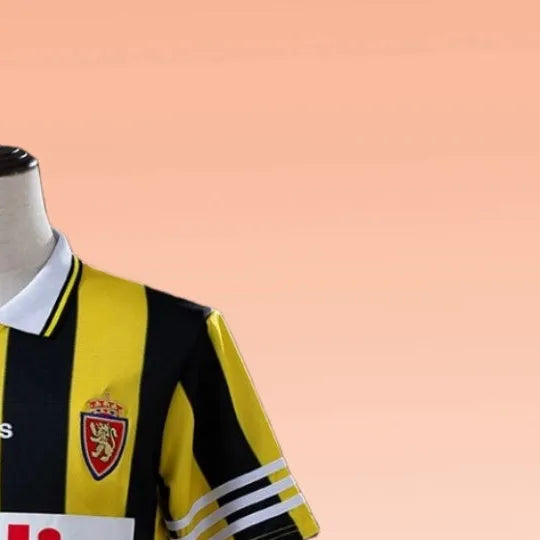 Retro Zaragoza 199596 Away jersey Fan Version
