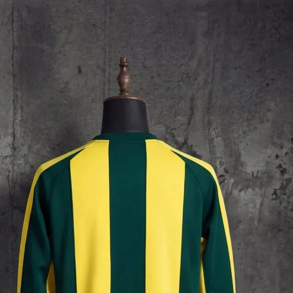 2026 Brazil Long Sleeve Yellow & Green Sweatshirt