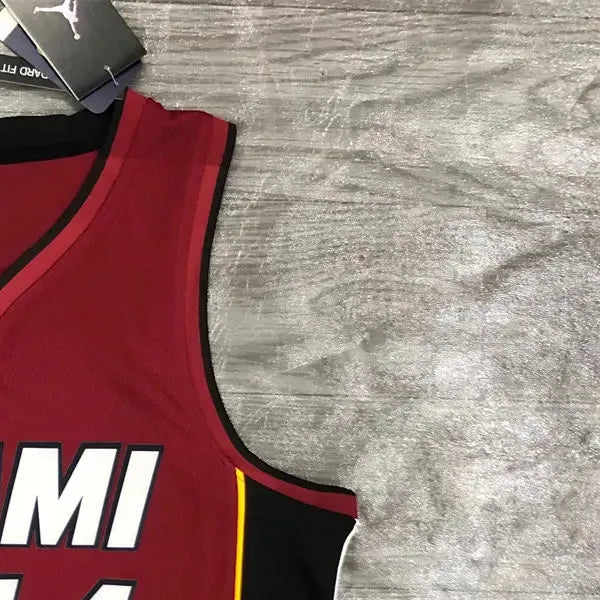 NBA Miami Hearts V-Neck Red Jersey HERRO#14 S-XXL