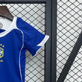 Retro Brazil 2004 Away jersey Kid Kits Size 16-28