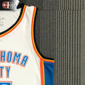 NBA Oklahoma City Thunder V-Neck White Jersey GEORGE#13 S-XXL