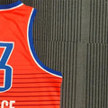 NBA Oklahoma City Thunder V-Neck Orange Jersey GEORGE#13 S-XXL