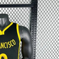 NBA Golden State Warriors 2024 V-Neck City Edition Black Jersey BUTLER Ⅲ #10 S-XXL
