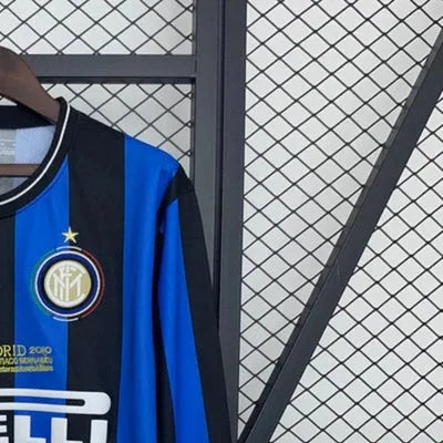 Retro Inter Milan 0910 Champions League Edition Home jersey Fan Version