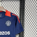 202425 Manchester United Dark blue Pre-match training Jersey Fan Version