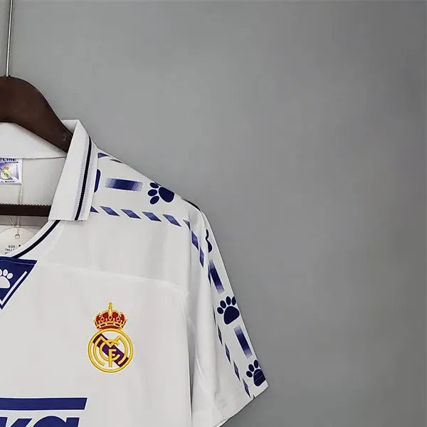 Real Madrid Retro 199697 Home jersey Fan Version