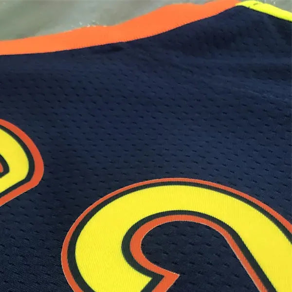 NBA Golden State Warriors V neck Black Jersey OUBRE JR.#12 S-XXL