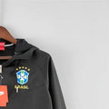2022 Windbreaker Brazil Black jersey Sport Unifom