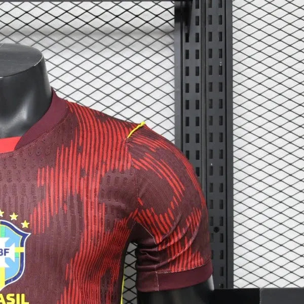 Brazil 2026 World Cup Special Edition Red Jersey Player Version
