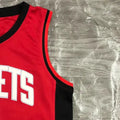 NBA Houston Rockets V-Neck Red Jersey YAO#11 S-XXL