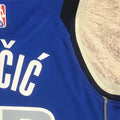 NBA Dallas Mavericks V-Neck Blue Jersey DONCIC#77 S-XXL