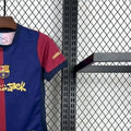 202425 Barcelona Travis Scott Edition jersey kids Kits size 16-28