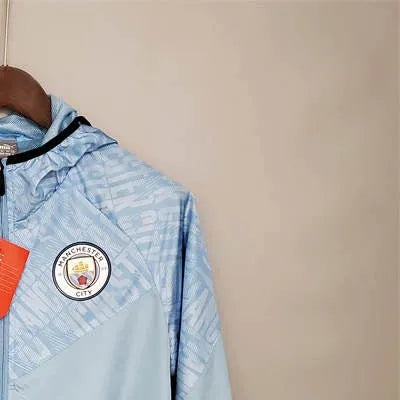 2122 Windbreaker Manchester City blue Sport Unifom jersey Sport Unifom