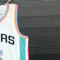 NBA San Antonio Spurs V-Neck White 75th Anniversary jersey MURRAY#5 S-XXL