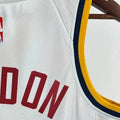 NBA Denver Nuggets V-Neck White jersey GORDON#32 S-XXL