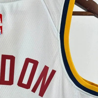 NBA Denver Nuggets V-Neck White jersey GORDON#32 S-XXL