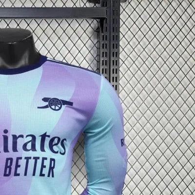 2425 Arsenal Second Away Long Sleeve Special edition Jersey Player Version