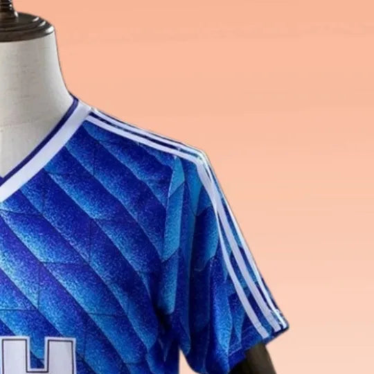 Retro 198889 Schalke 04 Home jersey Fan Version