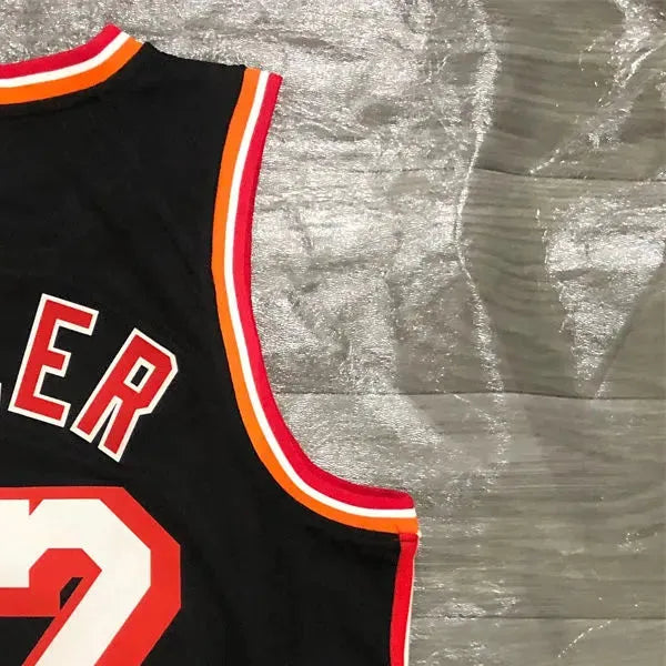 NBA Miami Hearts round neck Black Jersey BUTLER#22 S-XXL