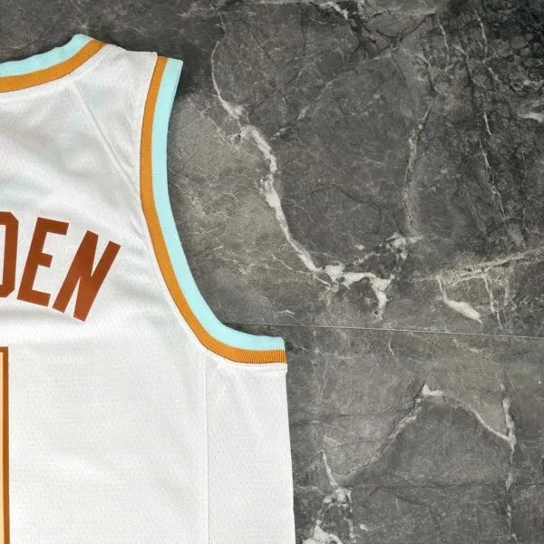 NBA Cleverland Cavaliers Round Neck White Jersey HARDEN#1
