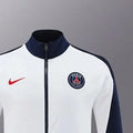 2024 PSG White Jacket Training Suit Set Football Team Shirt Sports Fashion
