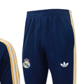 2026 Real Madrid Dark Royal Blue Long-sleeved half-pull training kit