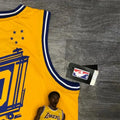 NBA Golden State Warriors Round neck Yellow Jersey CURRY#30 S-XXL