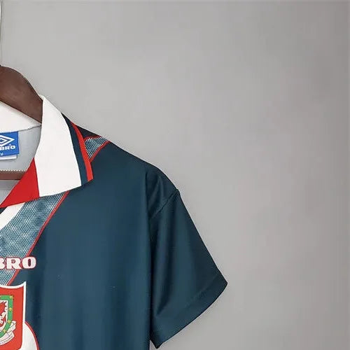 Retro Wales 9495 Away jersey Fan Version