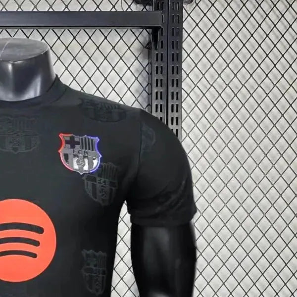 202526 Barcelona Black Special Edition jersey Player Version