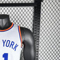 NBA New York Knicks Round Neck White jersey BRUNSON#11 S-XXL