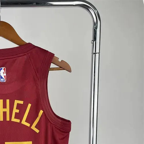 NBA Cleverland Cavaliers Round Neck Red jersey MITCHELL#45 S-XXL