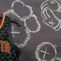 NBA Altanta Hawks V-Neck Black Jersey MURRAY#5 S-XXL