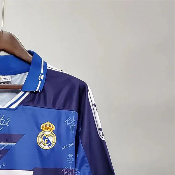 Retro Real Madrid 199496 away jersey Fan Version