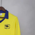 Retro Arsenal 7179 long sleeve away yellow jersey Fan Version