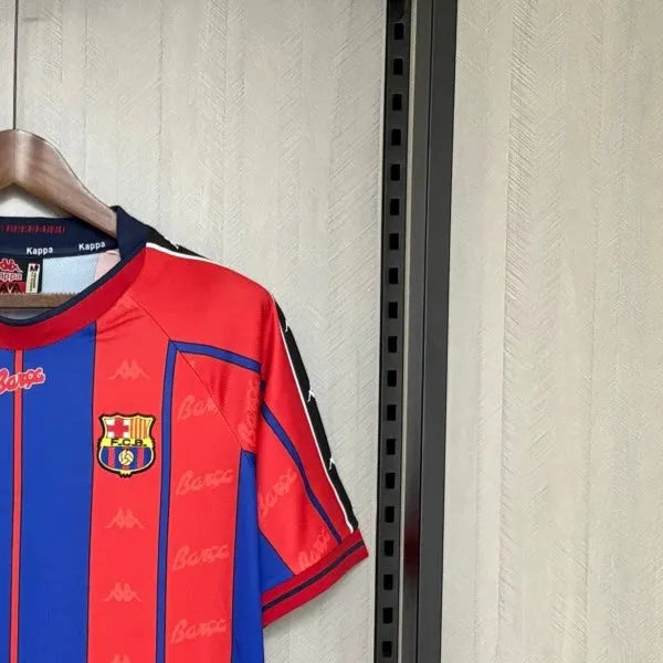 Retro Barcelona 199798 Home jersey Fan Version