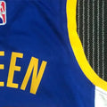 NBA Golden State Warriors V-Neck White Jersey GREEN#23 S-XXL
