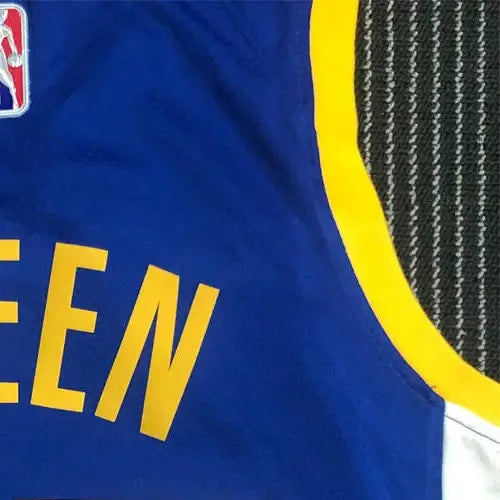 NBA Golden State Warriors V-Neck White Jersey GREEN#23 S-XXL