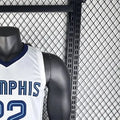 NBA Memphis Grizzies 2023 Round Neck White Jersey BANE#22 S-XXL