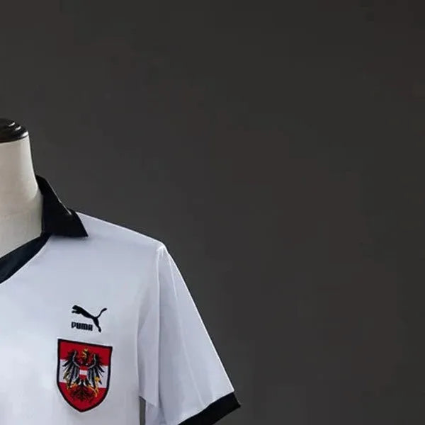 Retro 199091 Austria Home Jersey Fan Version