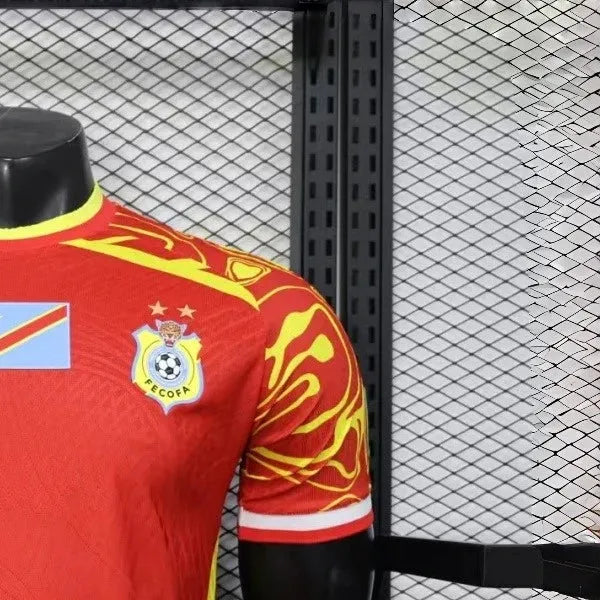2026 Congo Red Jersey Player Version