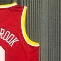 NBA Houston RocketsRound Neck Red Jersey WESTBROOK#0 S-XXL